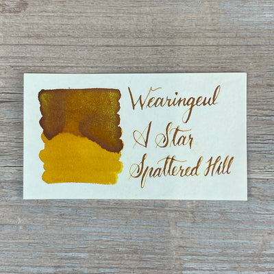 Wearingeul A Star Splattered Hill - 30ml Bottled Ink
