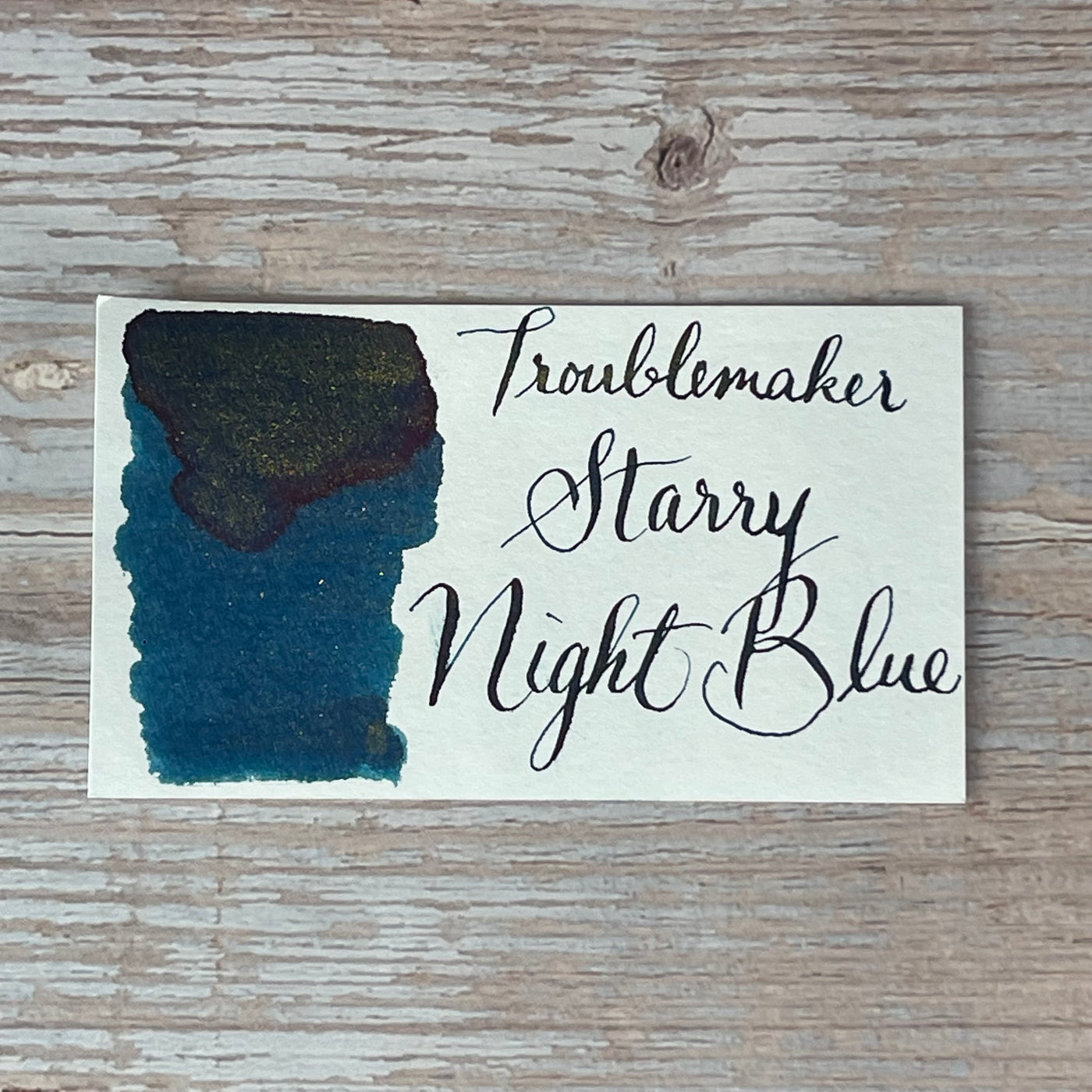 Troublemaker Starry Night Blue - 60ml Bottled Ink