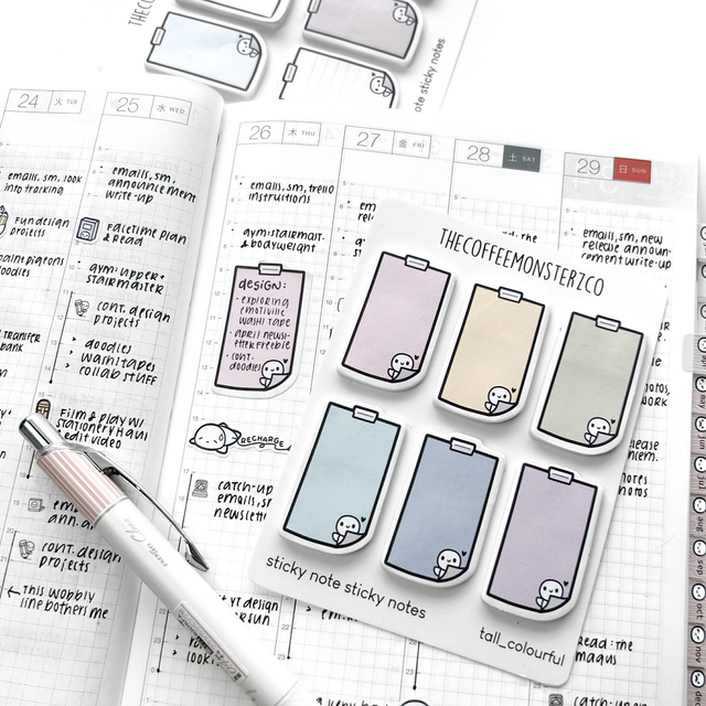 Tall Sticky Note Sticky Notes - Sticky Notes – Atlas Stationers