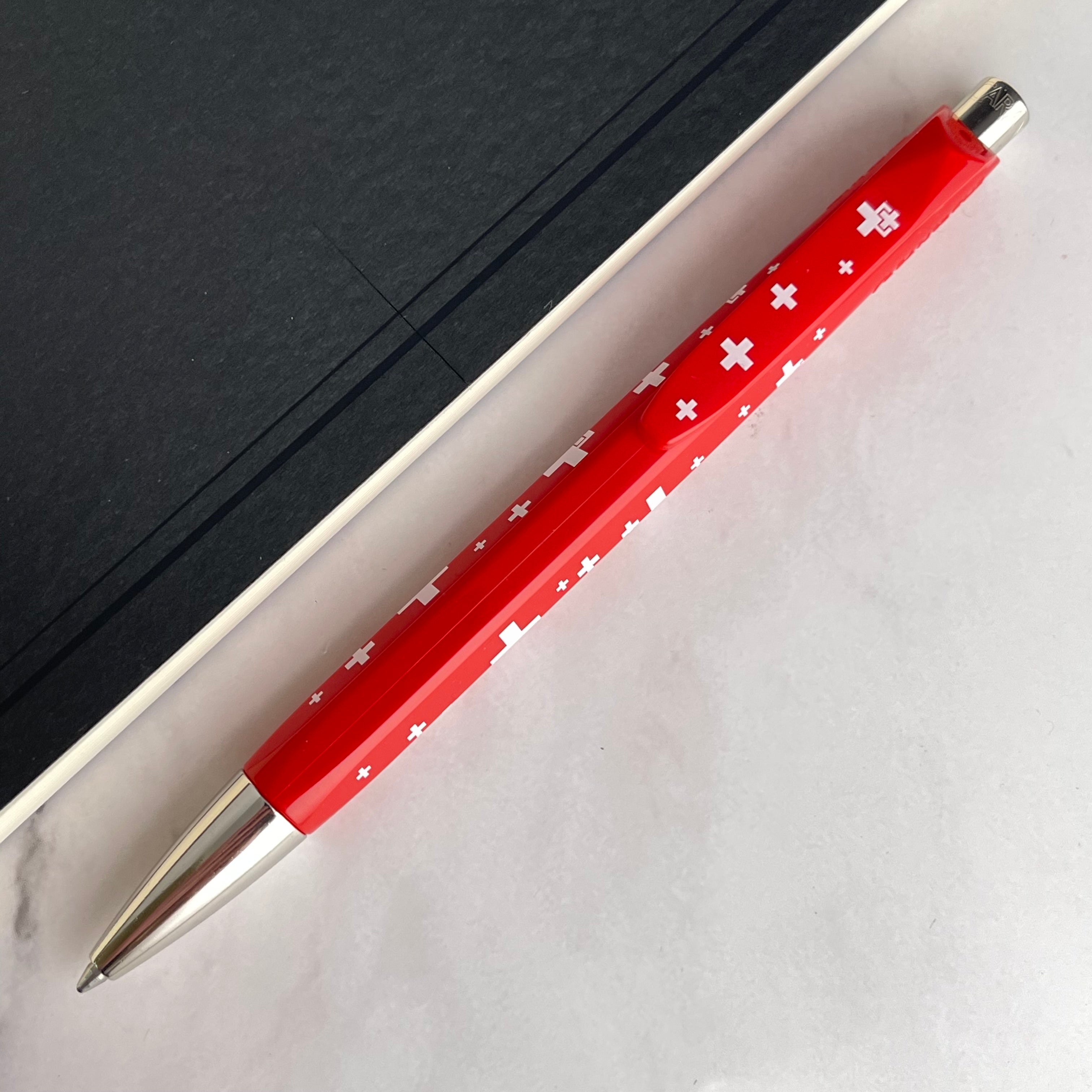 Caran d'Ache 888 Infinite Ballpoint Pen - Swiss Cross – Atlas