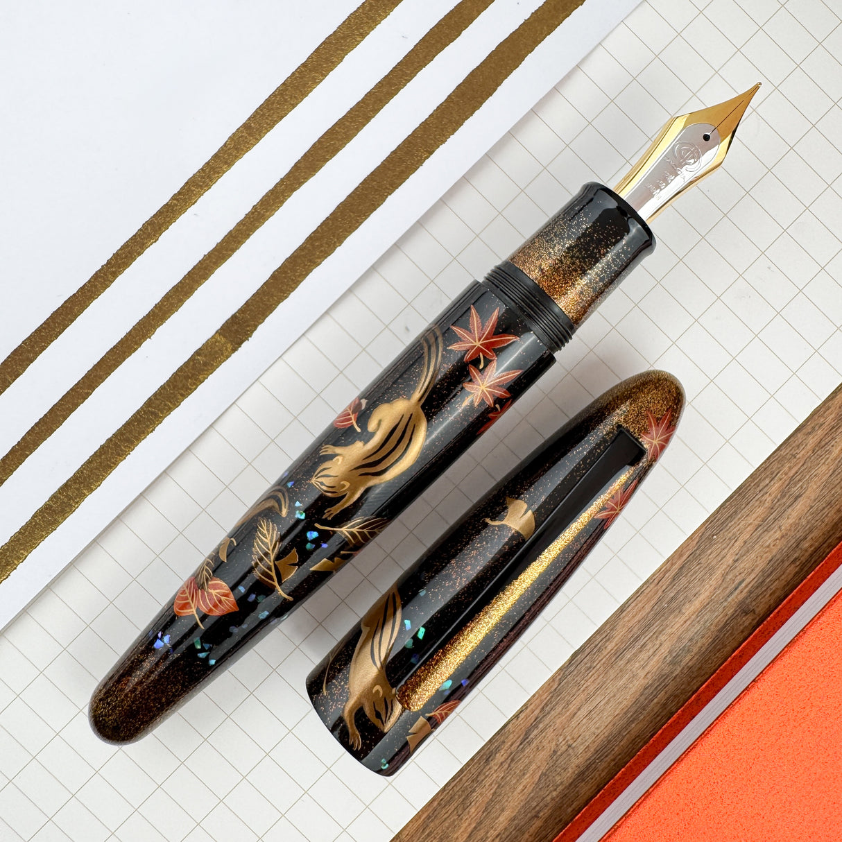 TACCIA Empress Fountain Pen - Shima-Risu (Limited Edition)