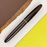 Taccia Miyabi Earth Fountain Pen - Heki Tamenuri (Limited Edition)