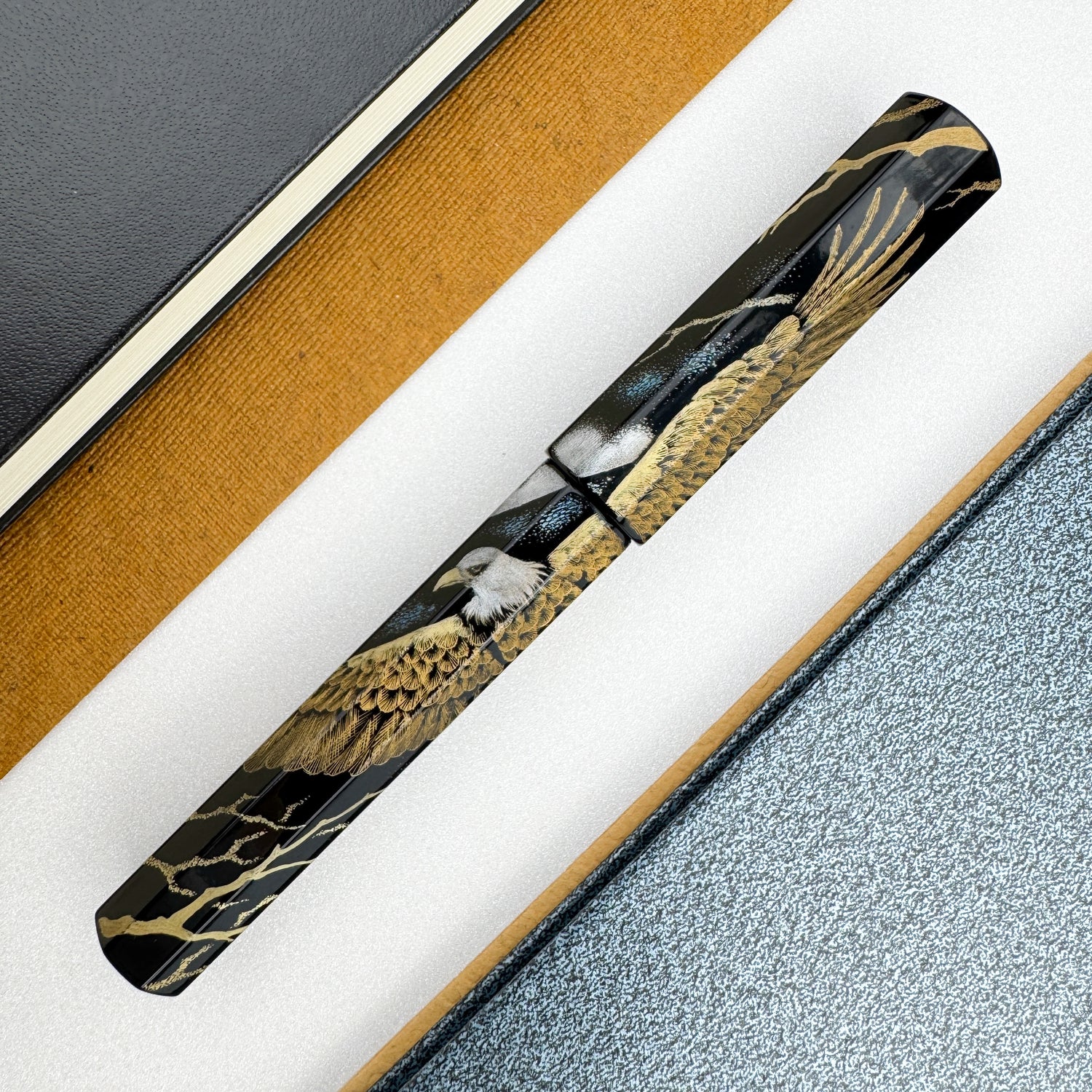 TACCIA Palisades Octagonal Fountain Pen - Chinkin Eagle (Limited Edition)