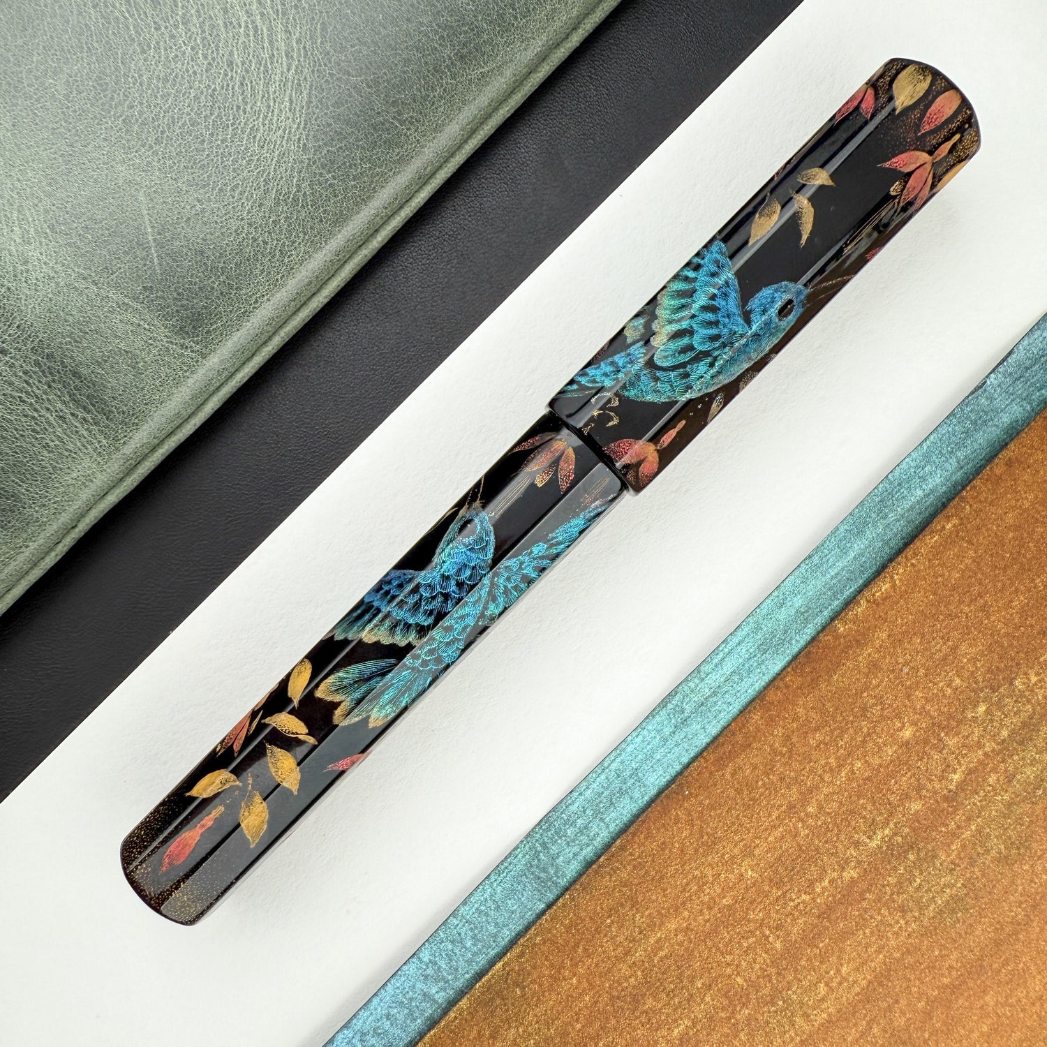 TACCIA Palisades Octagonal Fountain Pen - Chinkin Hummingbird (Limited Edition)