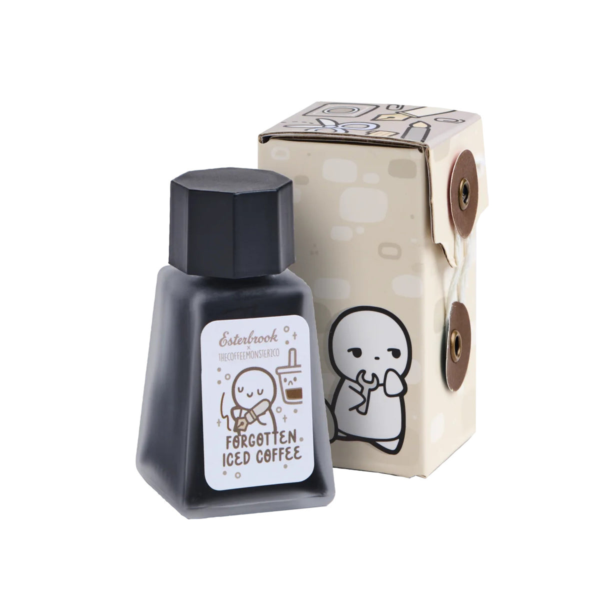 Esterbrook x TheCoffeeMonsterzCO Bottled Ink (30 ml) - Forgotten Iced Coffee (Limited Edition)