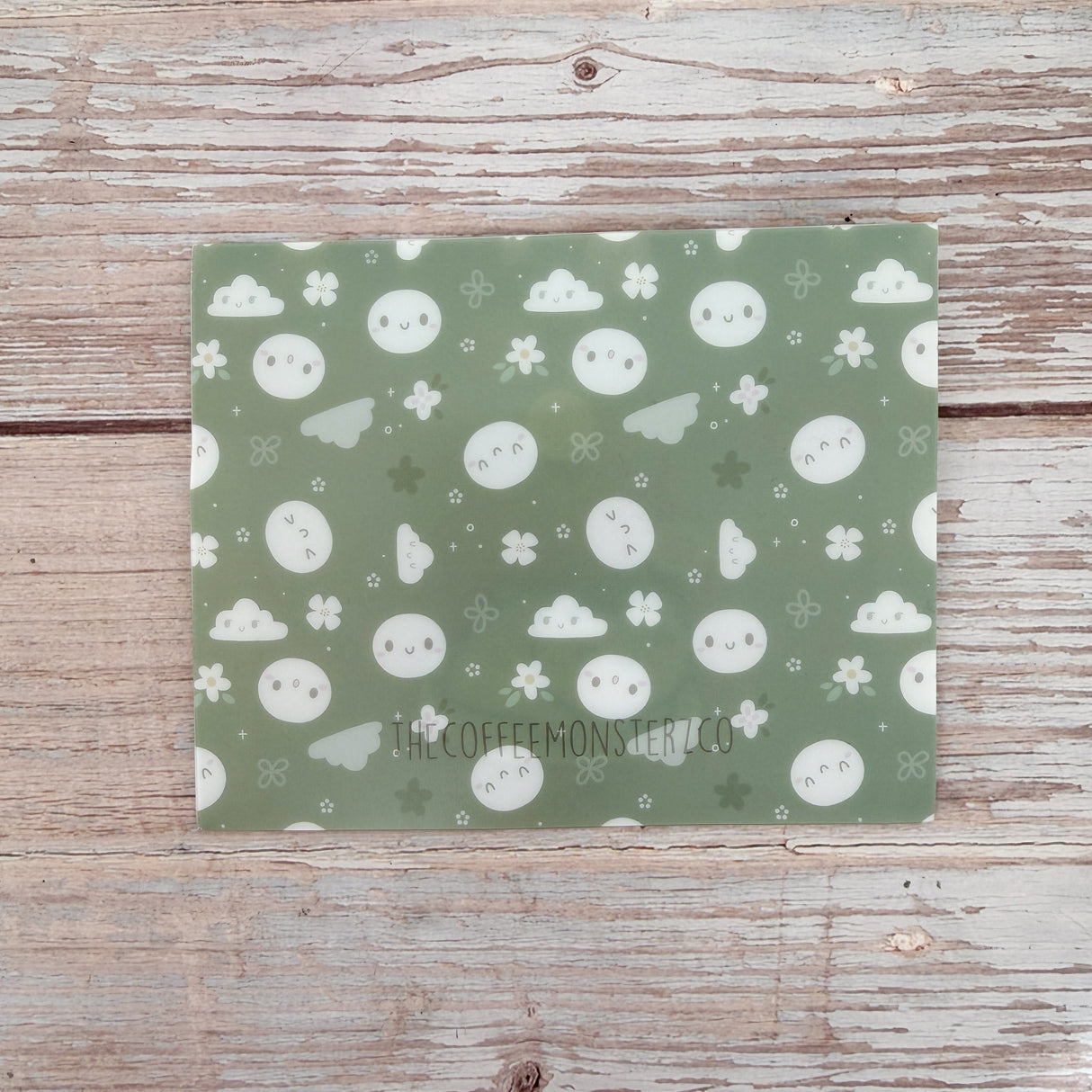 TheCoffeeMonsterzCo Forest Green Plastic Envelope (Small) (Atlas Exclusive)