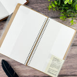 Travelers A5 Slim Notebook w/ MD Paper White - Blank