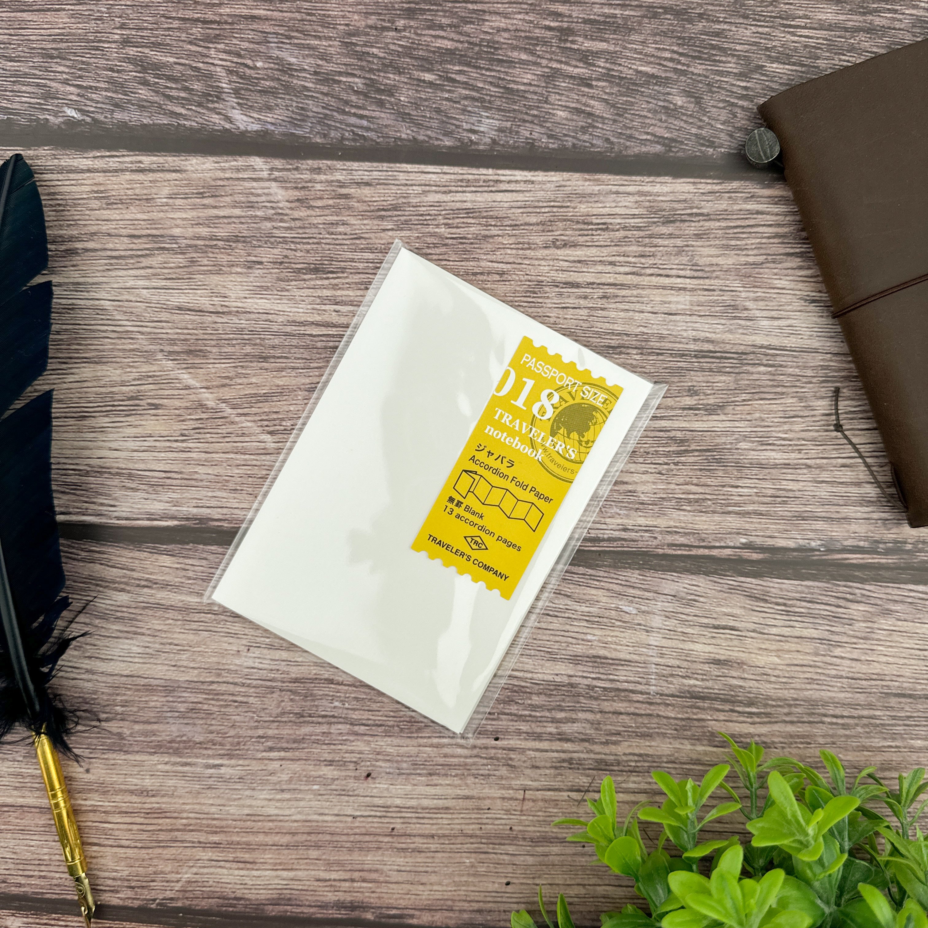 Traveler's Accordion Fold Paper - Passport Size – Atlas Stationers