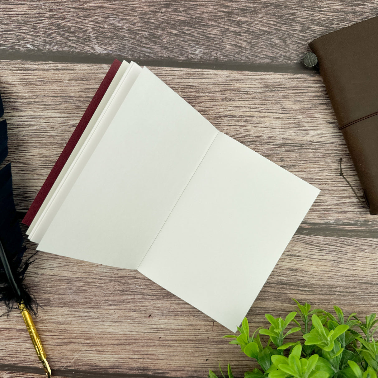 Traveler's Blank Notebook Refill - Passport Size