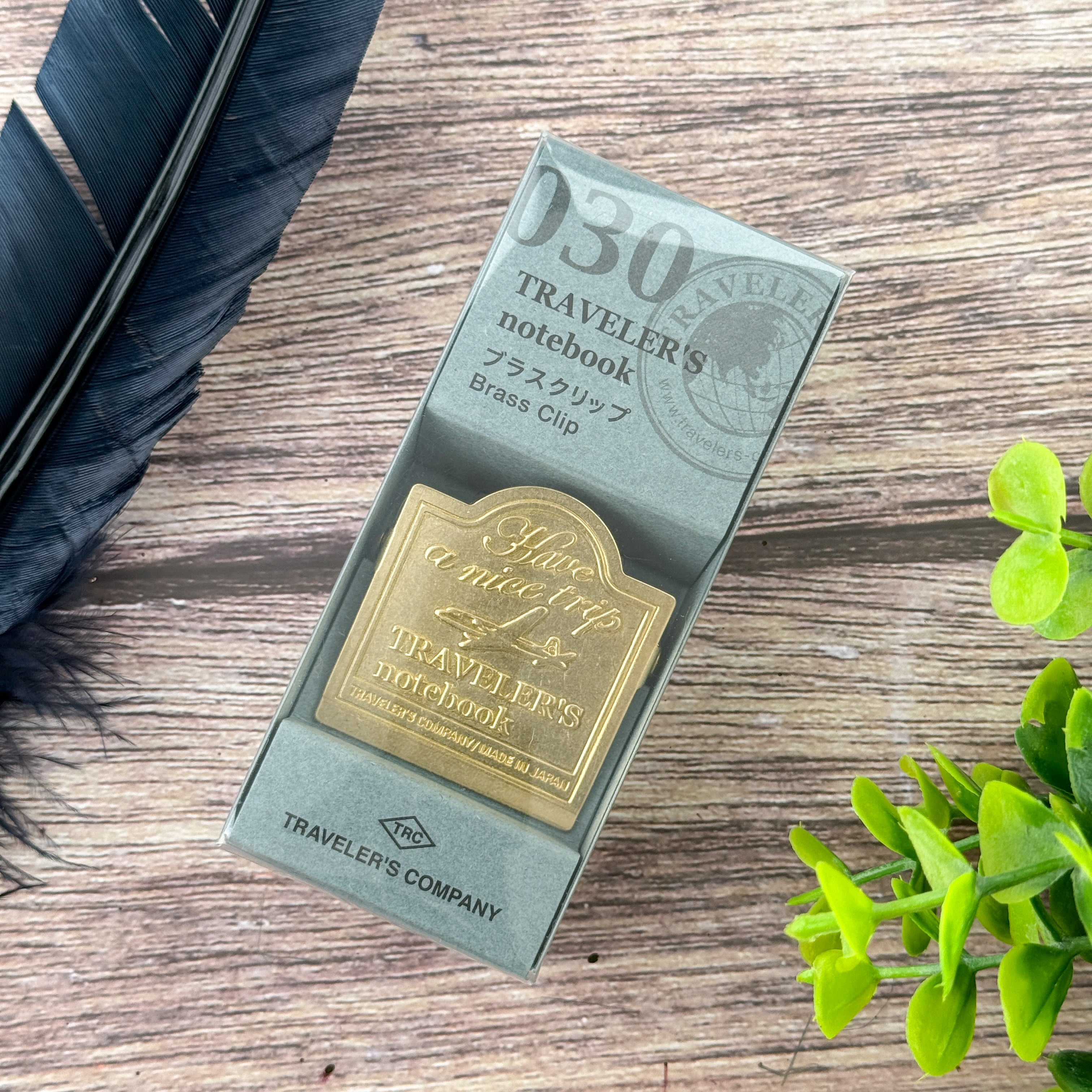 Traveler's Brass Clip - Airplane – Atlas Stationers
