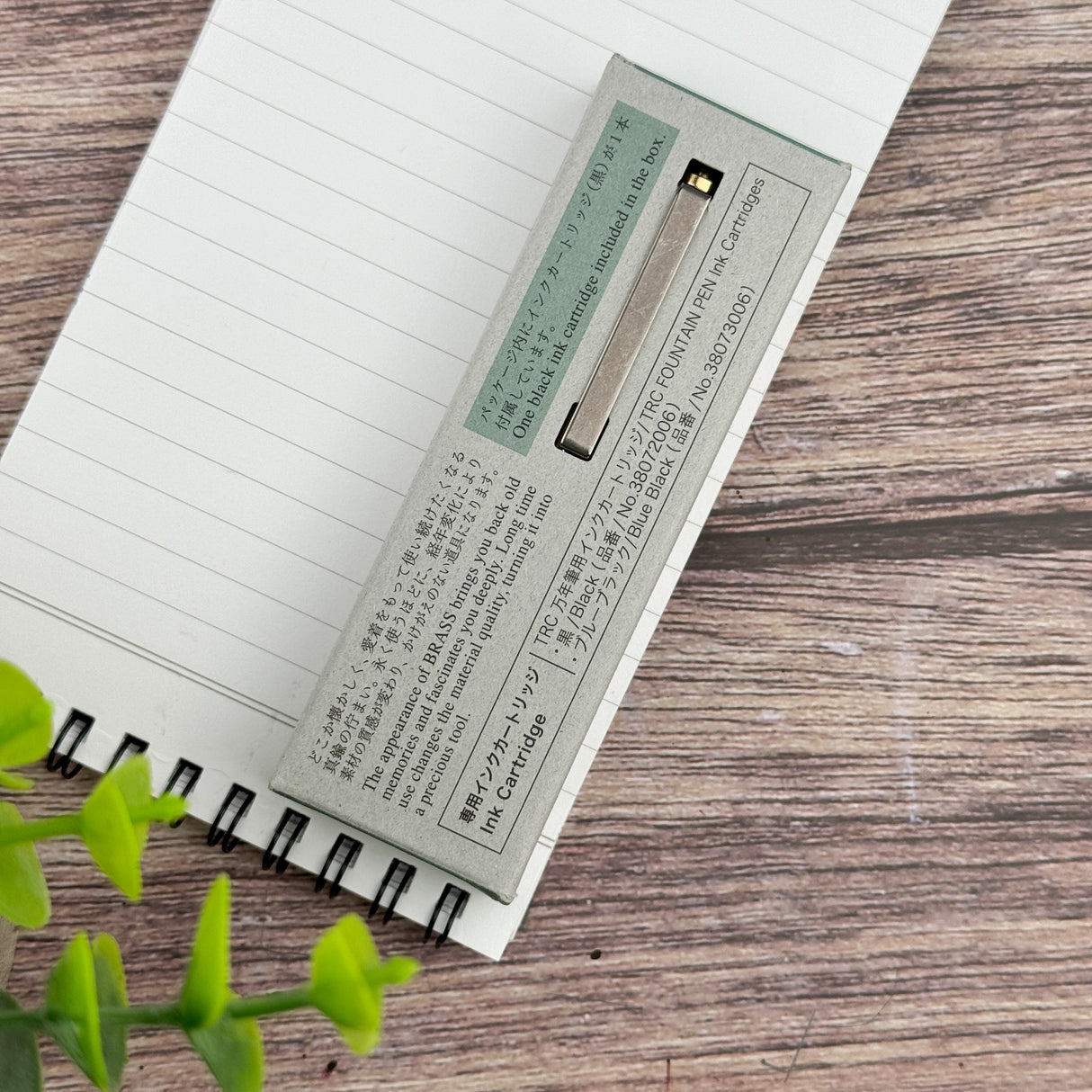 Traveler's Brass Fountain Pen