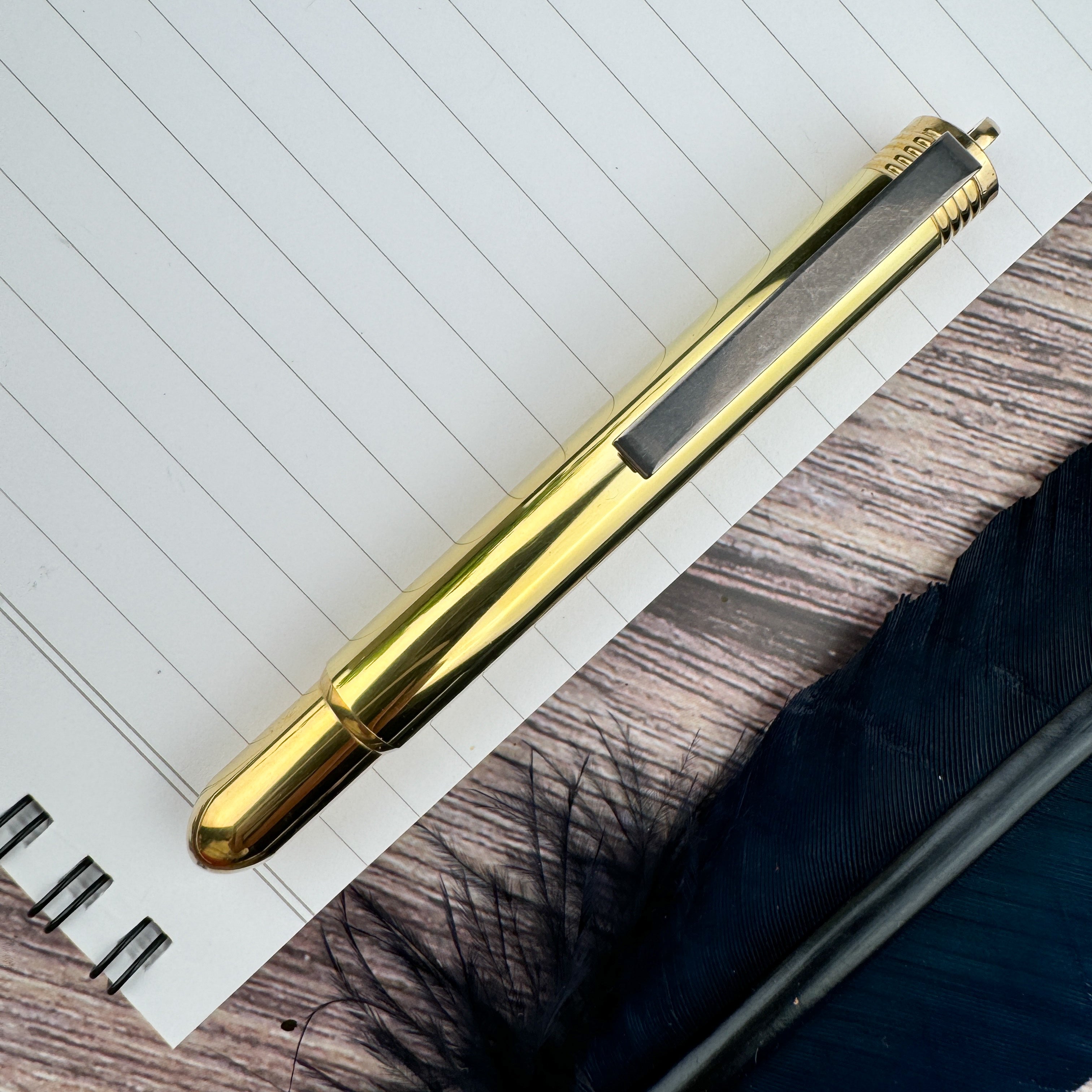 Traveler's Brass Fountain Pen – Atlas Stationers