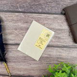 Traveler's Blank Cream Notebook Refill - Passport Size