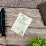 Traveler's Blank Cream Notebook Refill - Passport Size