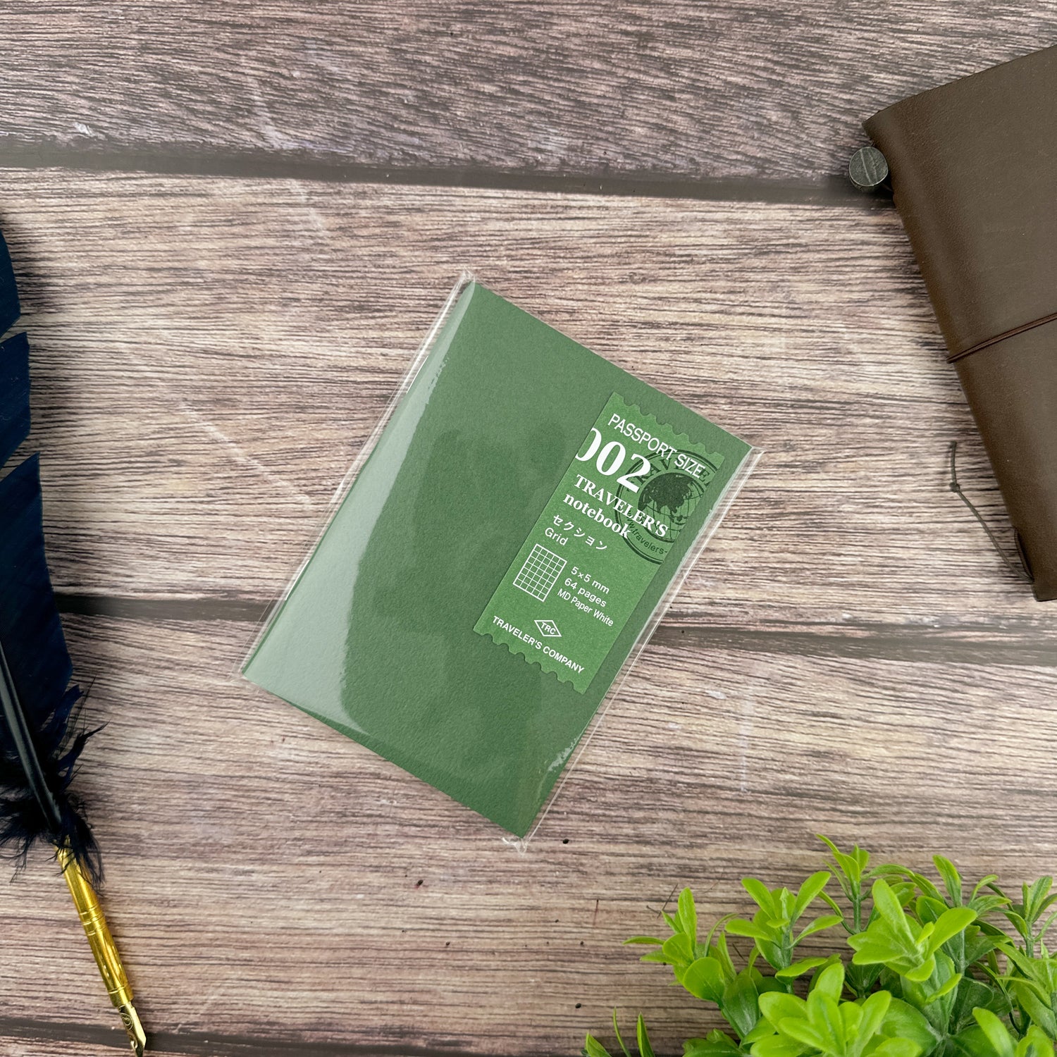 Traveler's Grid Notebook Refill - Passport Size