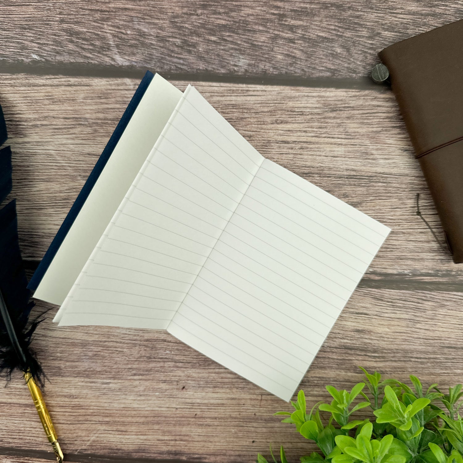 Traveler's Lined Notebook Refill - Passport Size