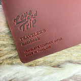 Traveler's Love and Trip Notebook - Passport Size - Red (Special Edition)