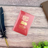 Traveler's Love and Trip Notebook Refill - Passport Size - Red (Special Edition)