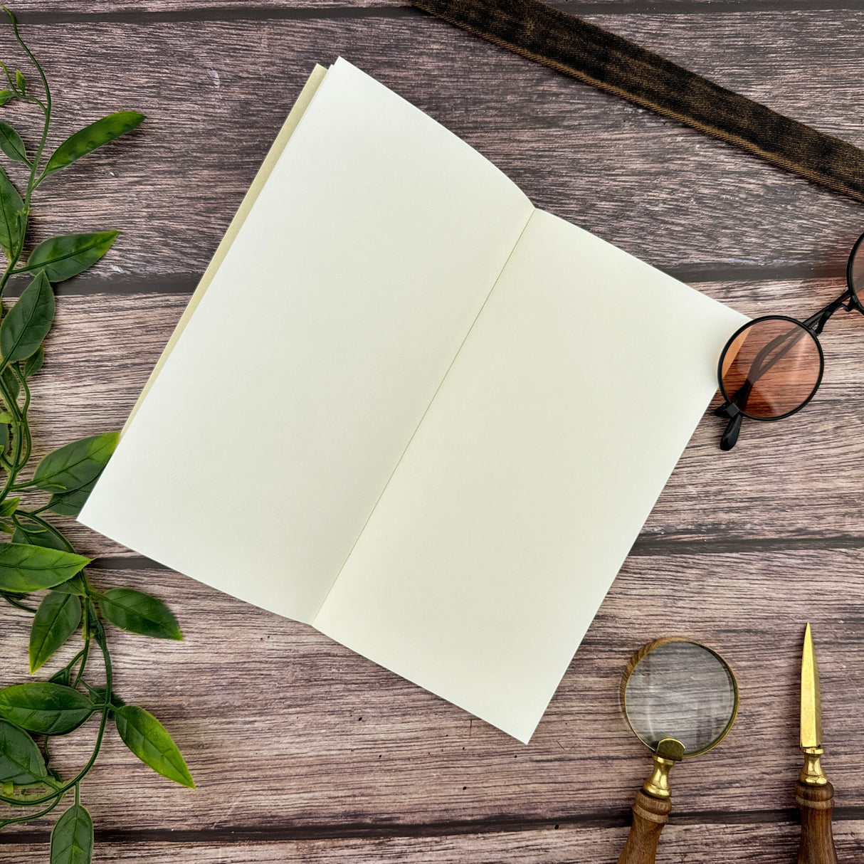 Traveler's Blank Cream Notebook Refill - Regular Size