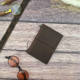 Traveler's Leather Notebook - Passport Size - Brown