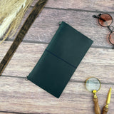 Traveler's Leather Notebook - Regular Size - Blue