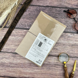 Traveler's Leather Notebook - Regular Size - Brown