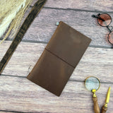 Traveler's Leather Notebook - Regular Size - Brown