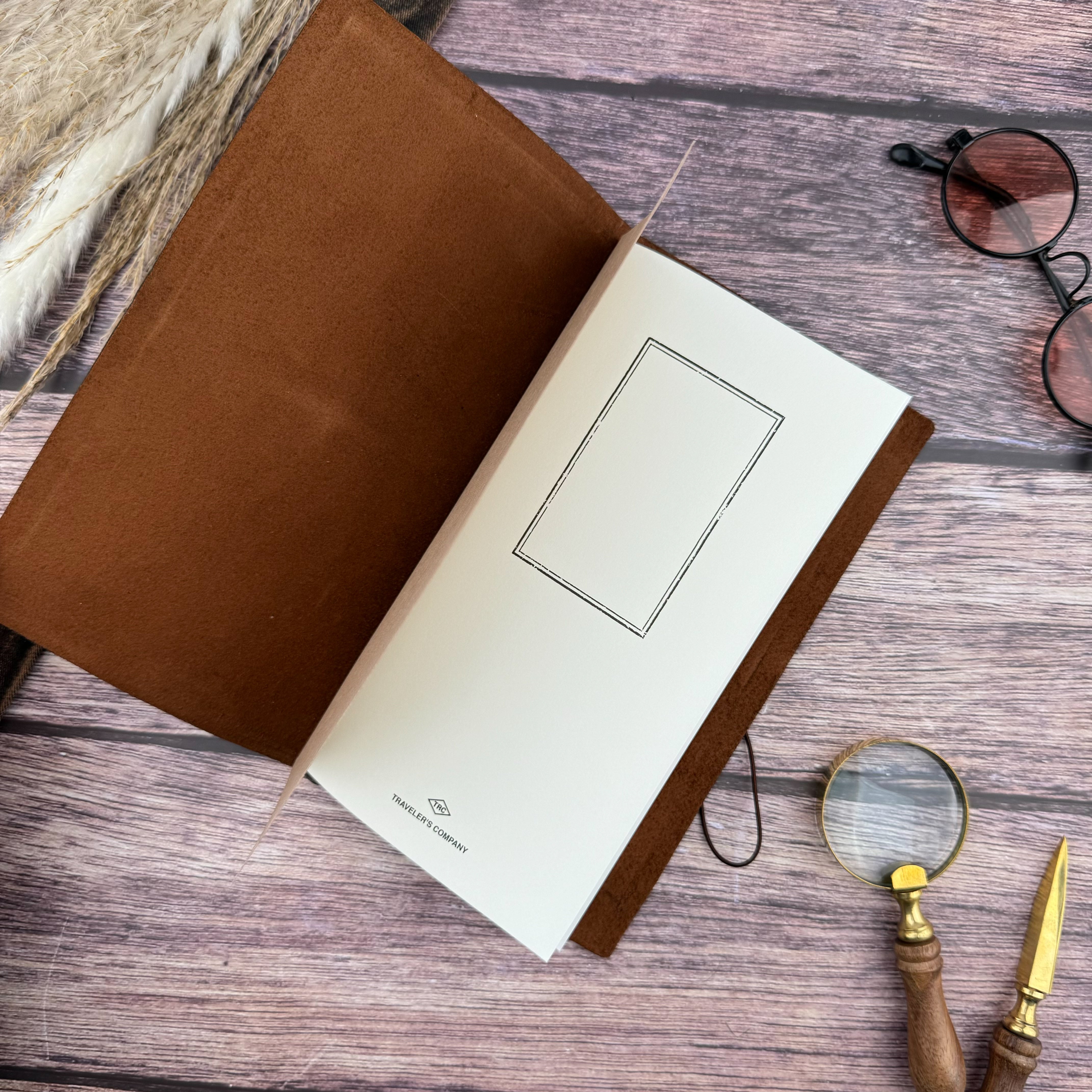 Traveler's Leather Notebook - Regular Size - Brown – Atlas Stationers