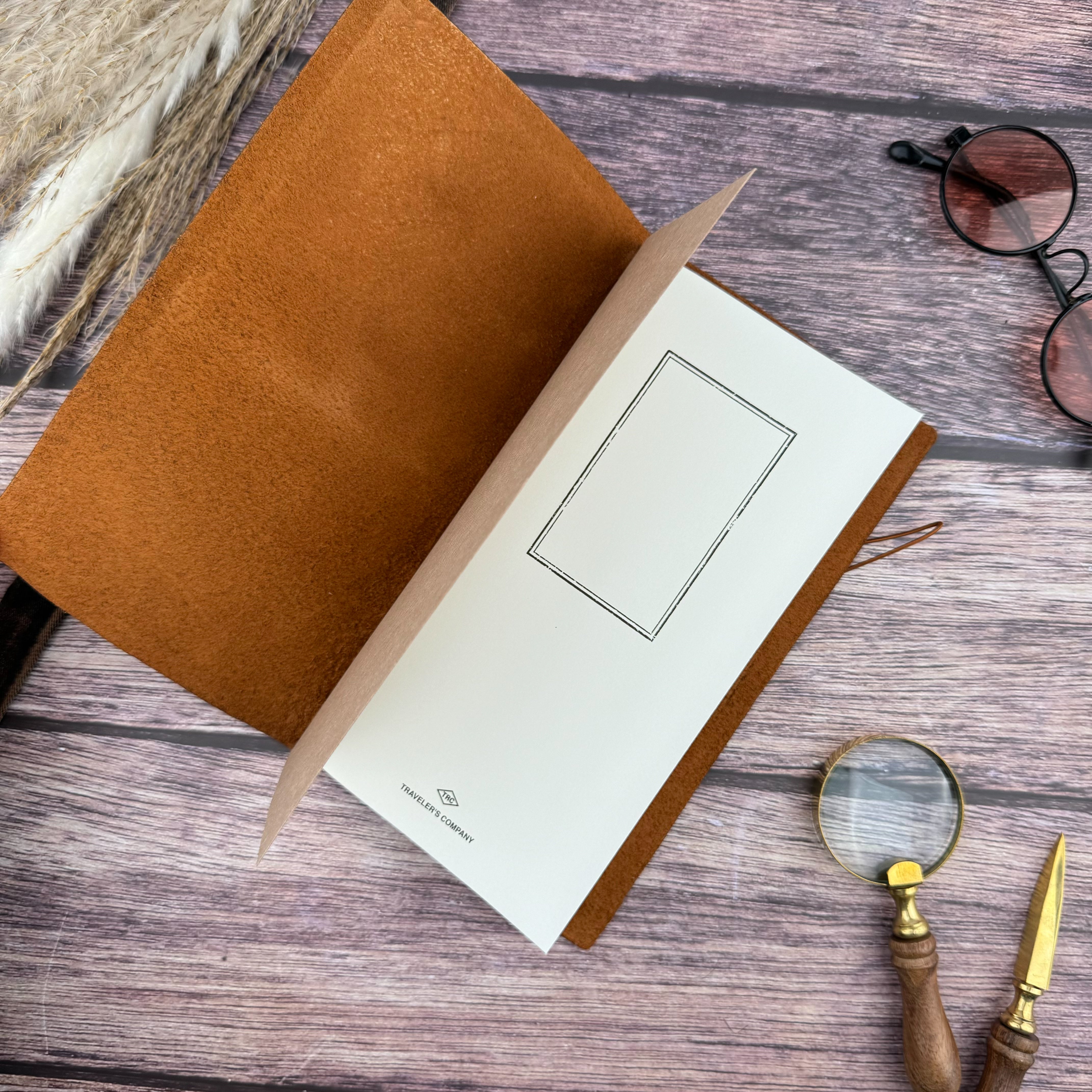 Traveler's Leather Notebook - Regular Size - Camel – Atlas Stationers