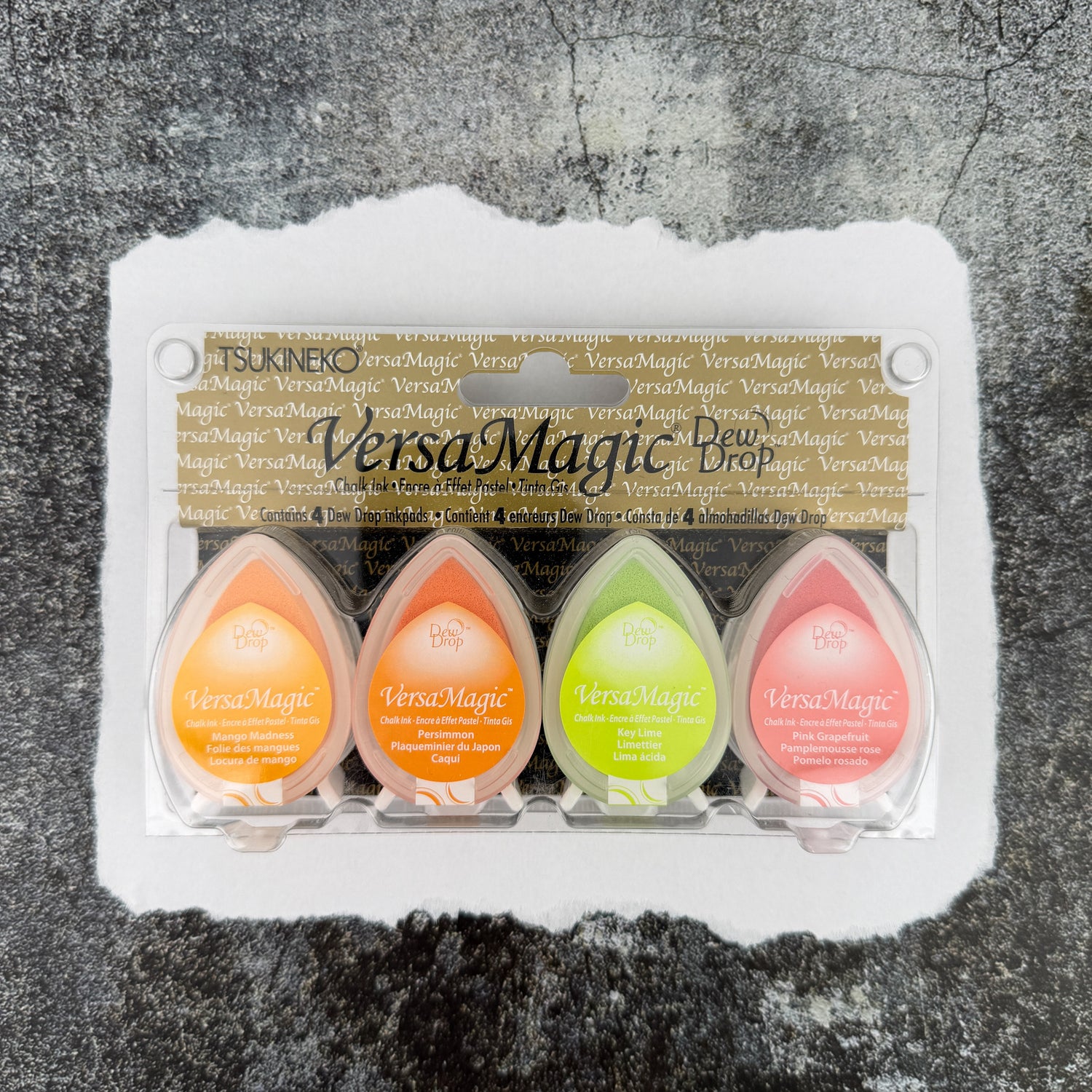 Tsukineko VersaMagic Dew Drop Ink Pad Set - Fruit Cocktail