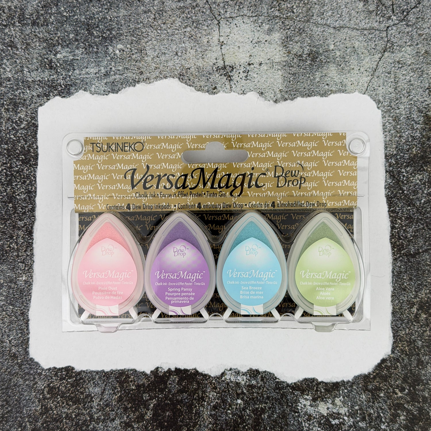 Tsukineko VersaMagic Dew Drop Ink Pad Set - Pretty Pastel