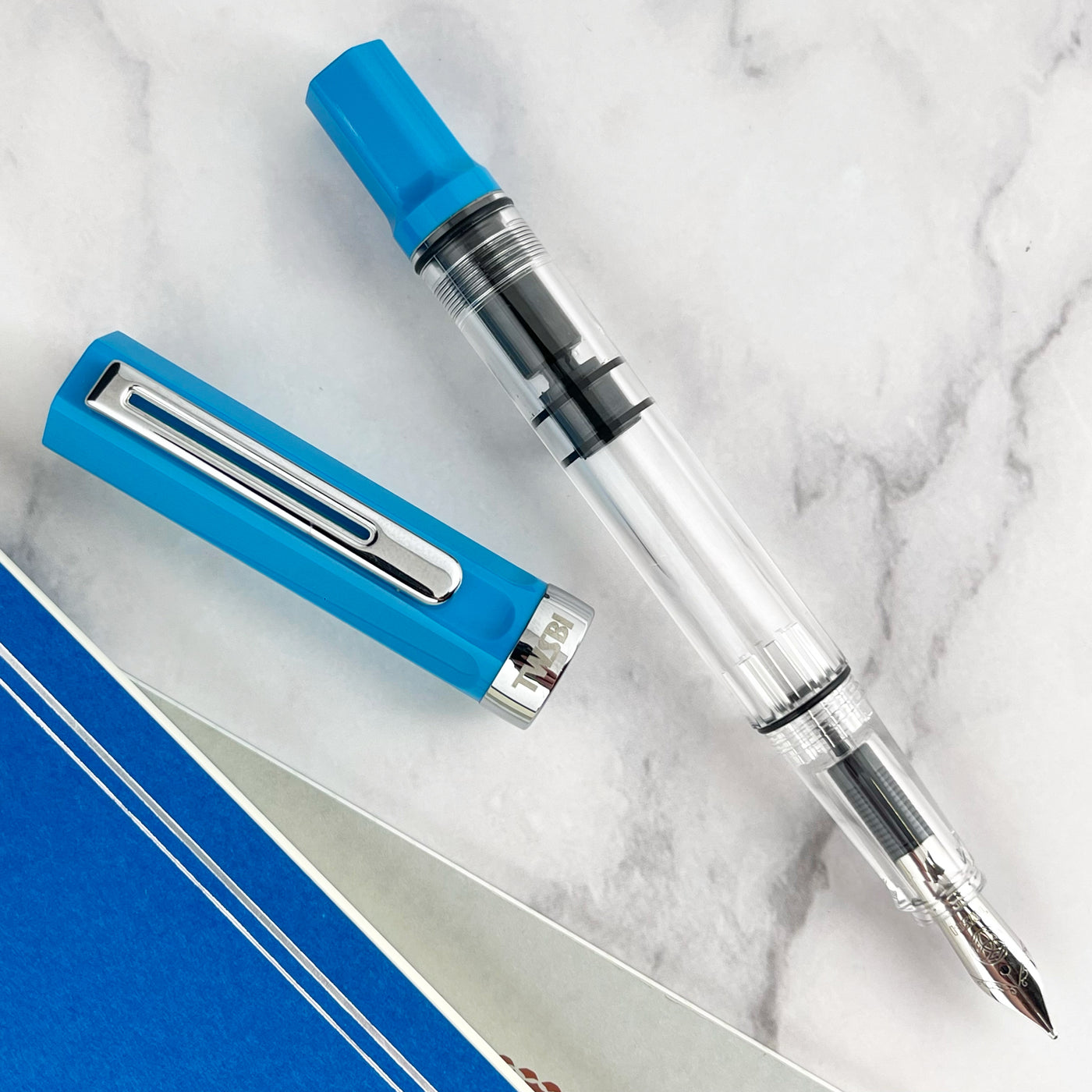 TWSBI Eco Fountain Pen - Cerulean Blue