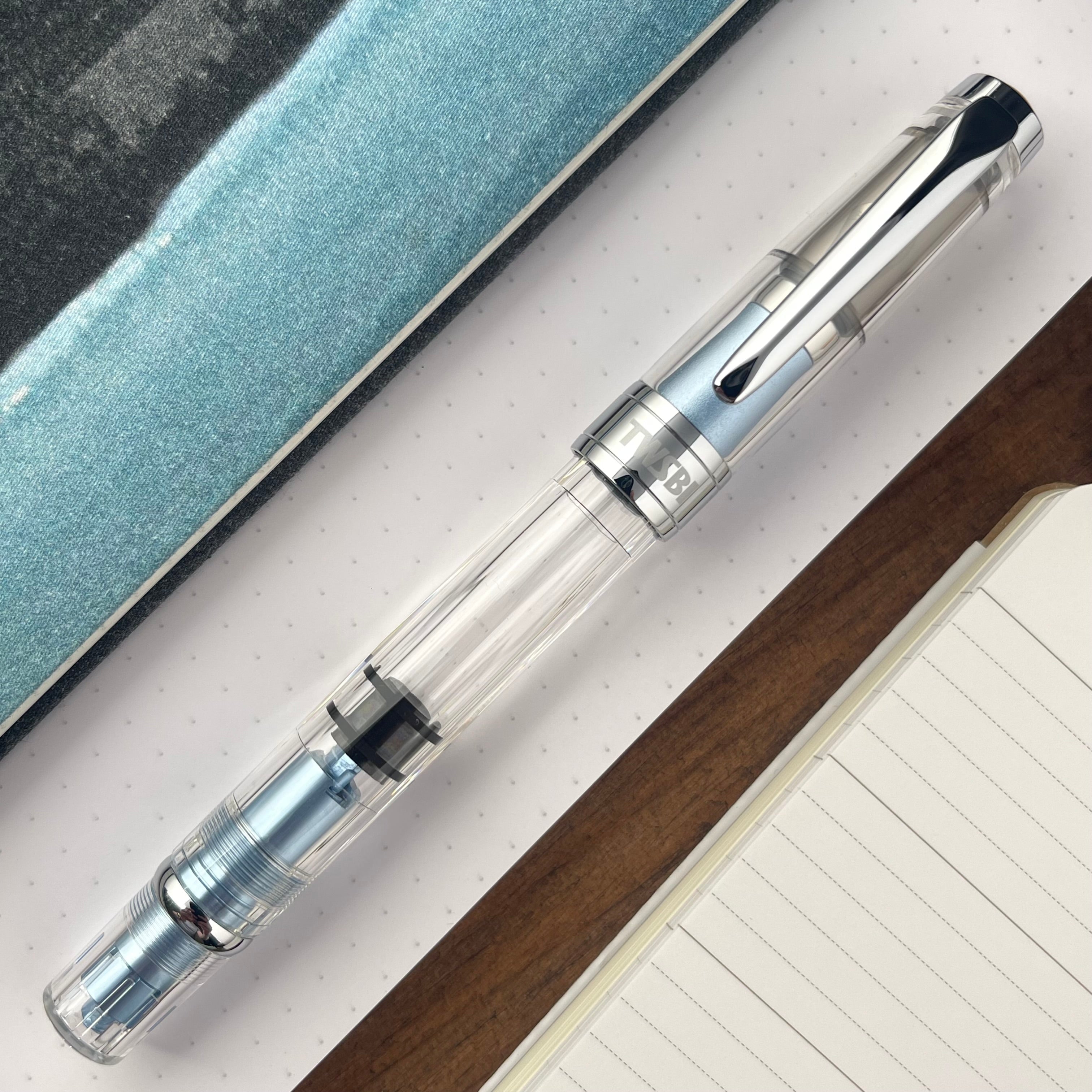 TWSBI Diamond 580AL Fountain Pen - Iceberg Blue – Atlas Stationers