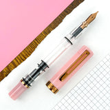 TWSBI Eco Fountain Pen - Pink Lemonade w/ Bronze