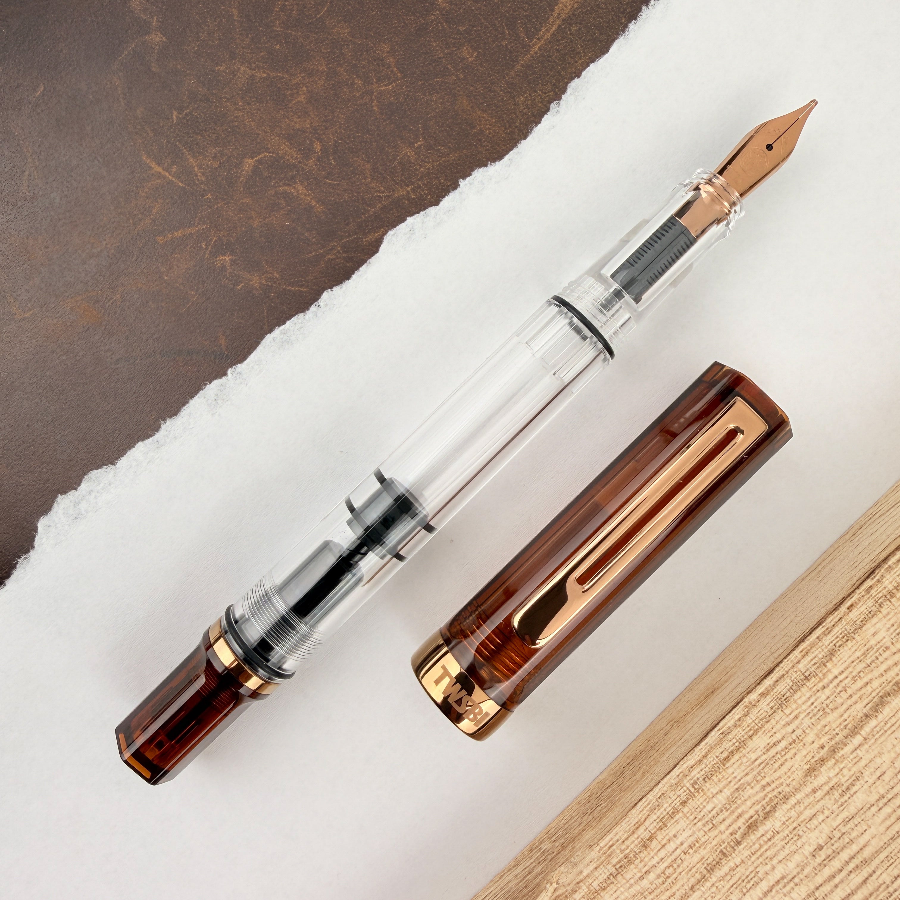 TWSBI Eco Fountain Pen - Rootbeer w/ Bronze – Atlas Stationers