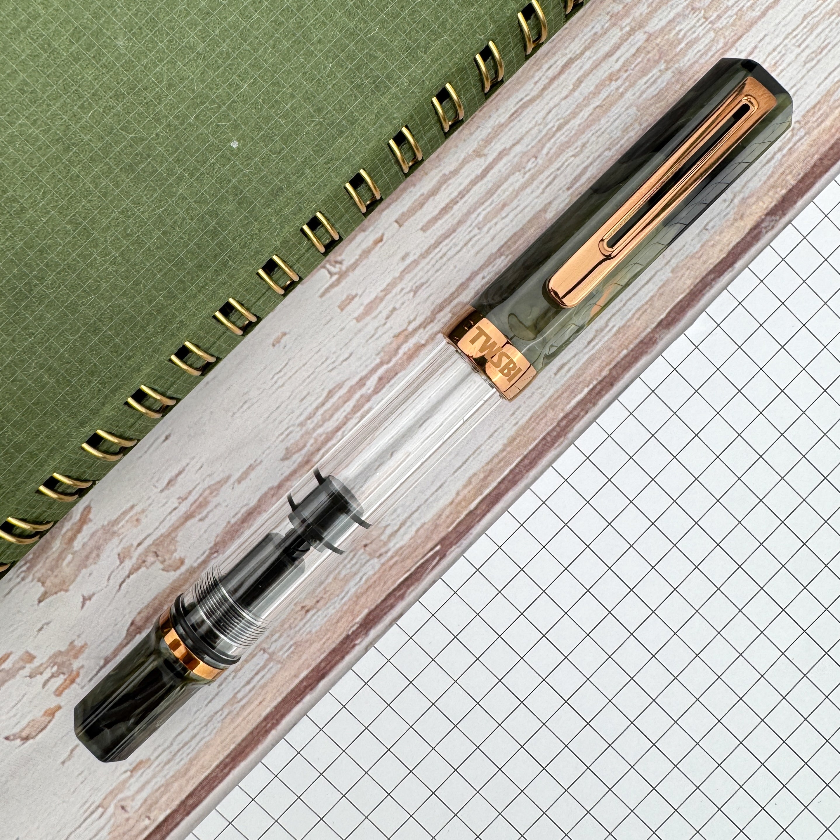 TWSBI Eco Fountain Pen - Serpentine Bronze – Atlas Stationers