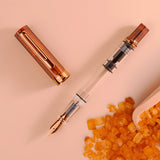 TWSBI Eco Fountain Pen - Rootbeer w/Bronze