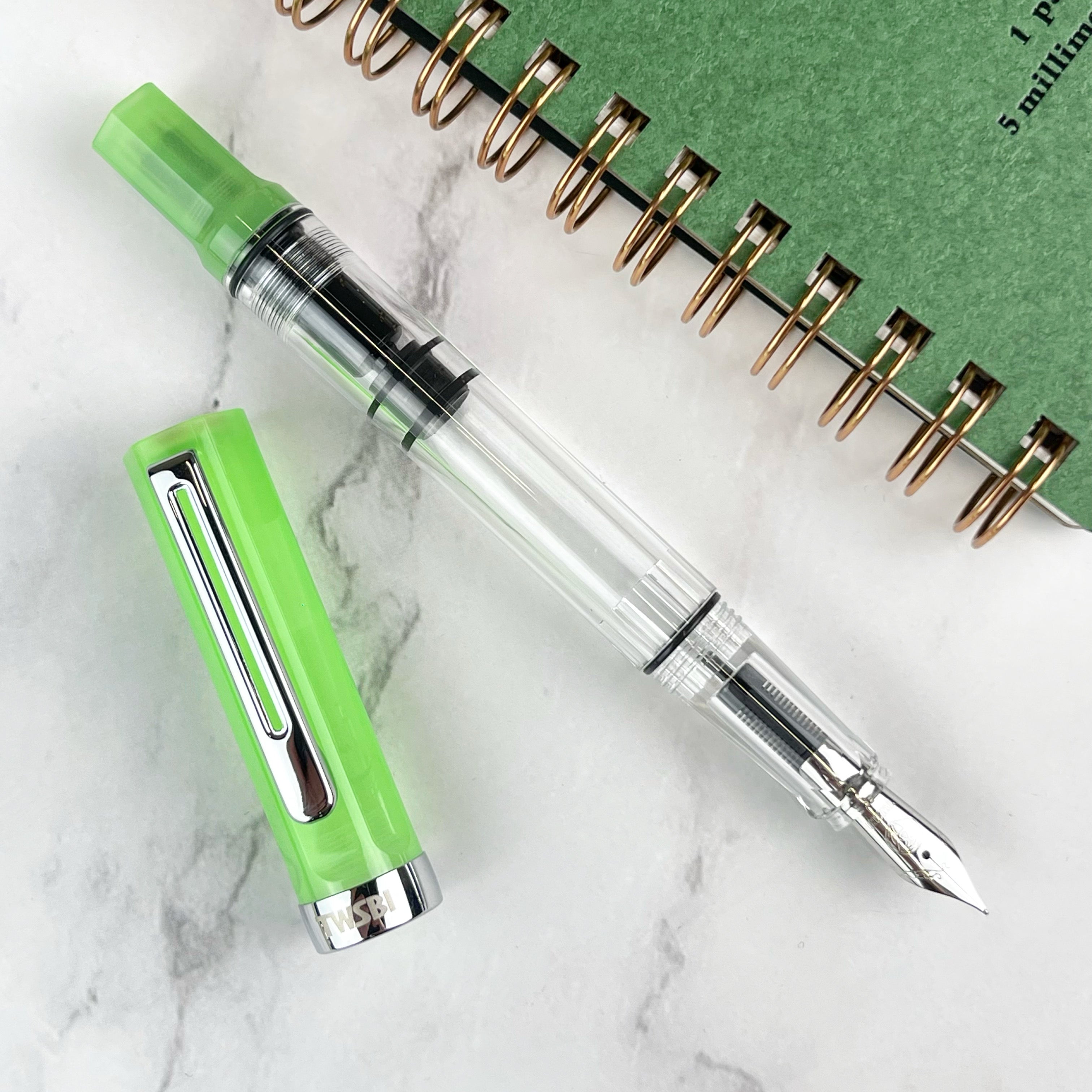 TWSBI Eco Fountain Pen - Glow Green – Atlas Stationers