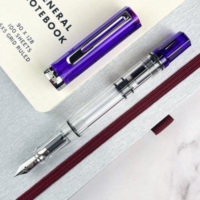 TWSBI Eco Fountain Pen - Transparent Purple