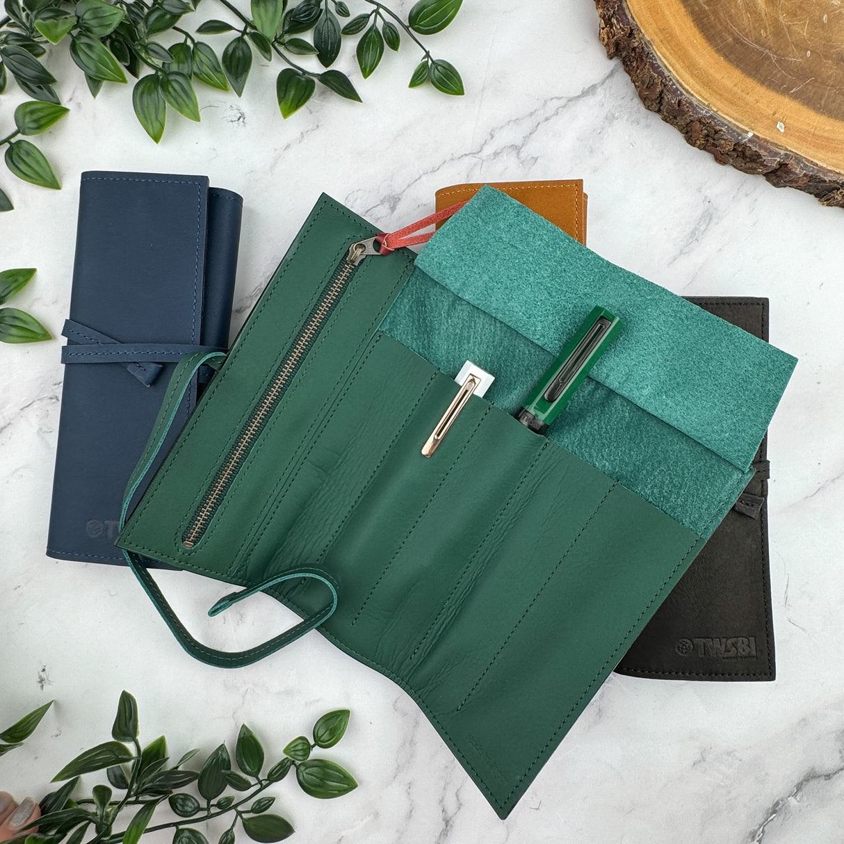 TWSBI Leather Roll Case