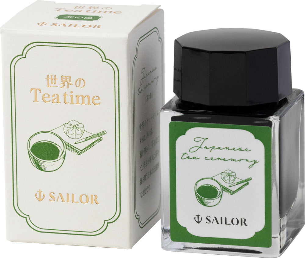 Sailor Teatime Around the World - Japanese Tea Ceremony - 20ml Bottled Ink (Limited Edition)