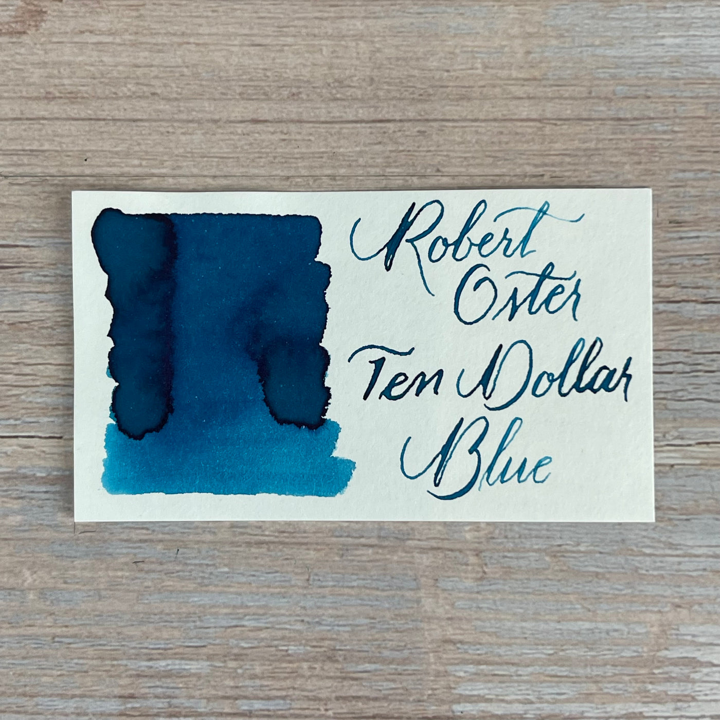 Robert Oster Ten Dollar Note Blue (Limited Edition) - 50ml Bottled Ink
