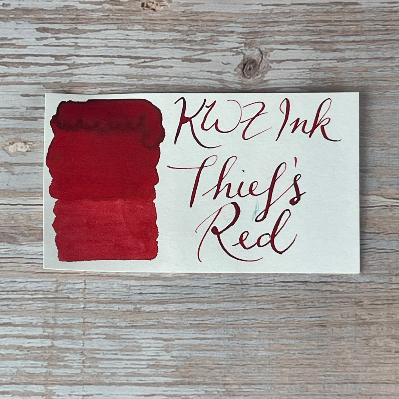 KWZ Thiefs Red - 60ml Bottled Inks