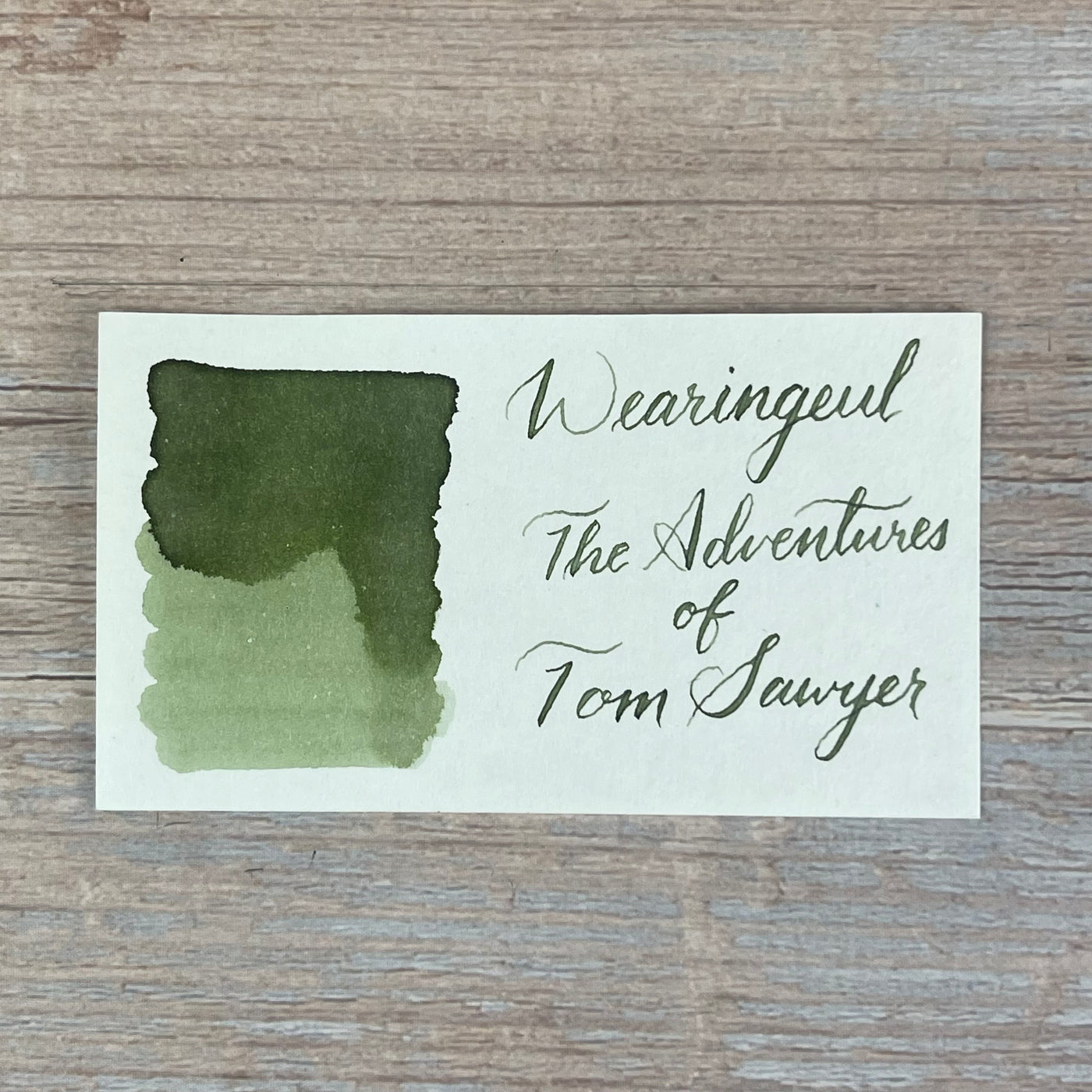 Wearingeul Adventures of Tom Sawyer - 30ml Bottled Ink