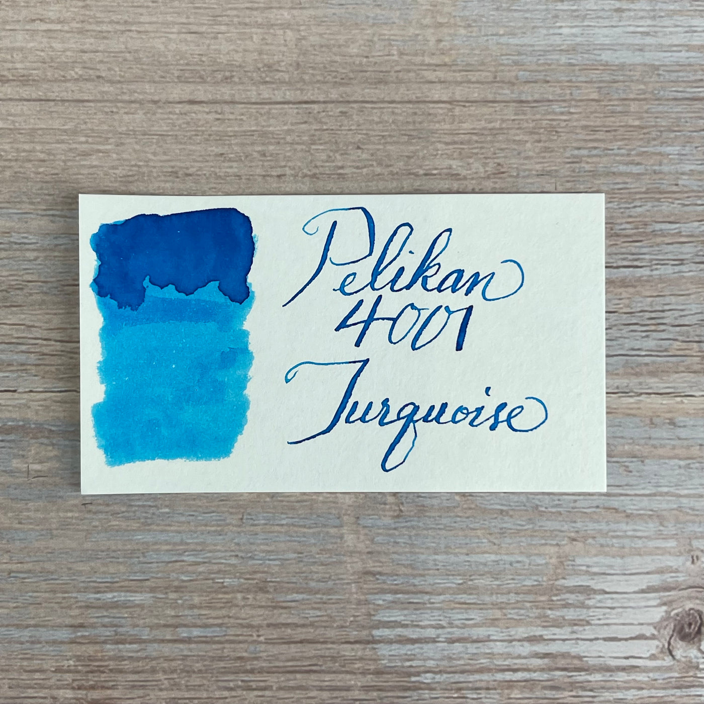 Pelikan 4001 Turquoise - 30ml Bottled Ink