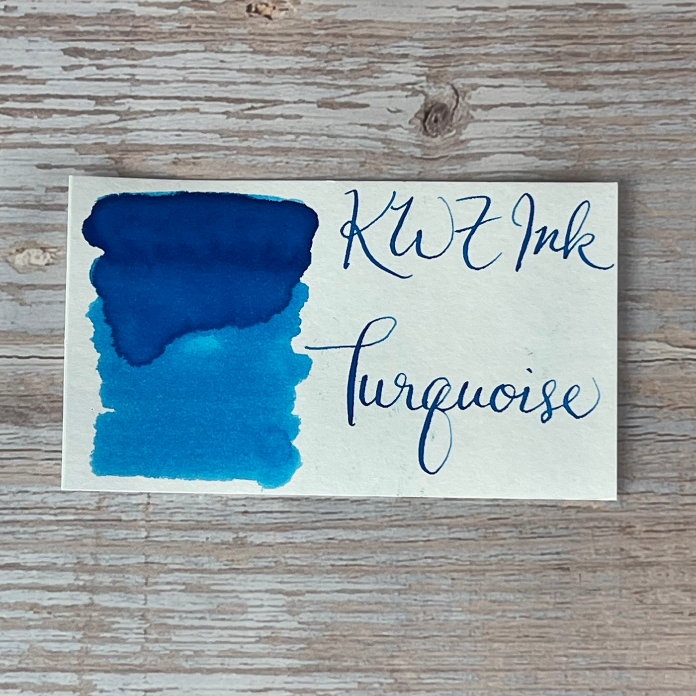 KWZ Turquoise - 60ml Bottled Inks