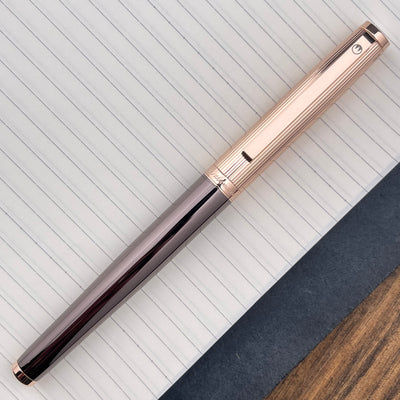 Waldmann Tuscany Fountain Pen - Chocolate with Rose Gold