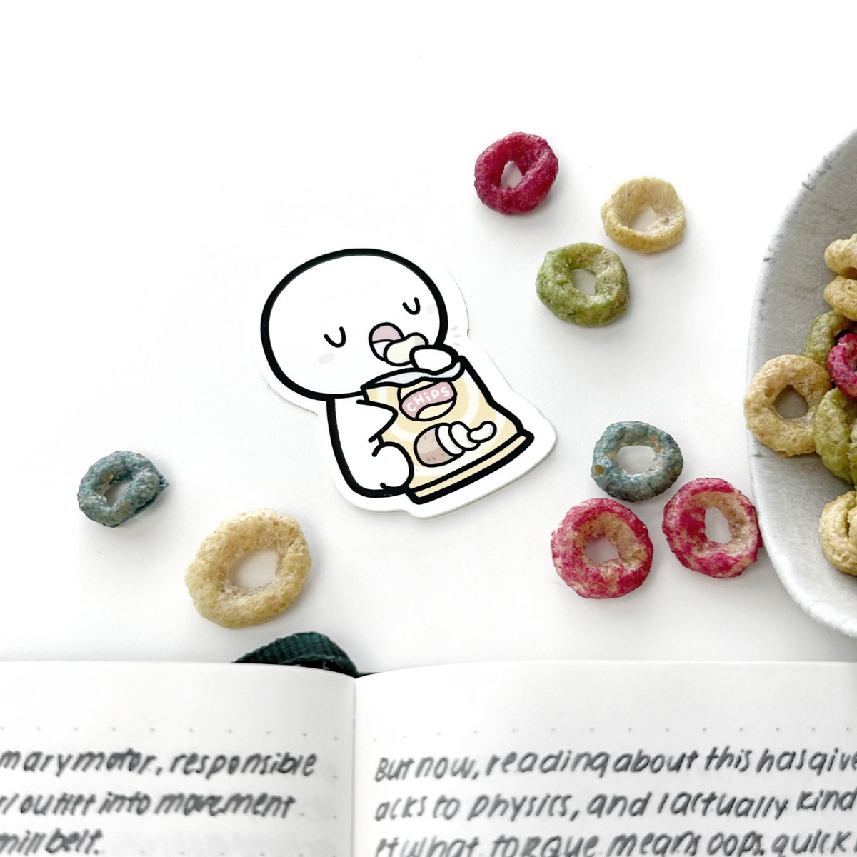 Crunchy Chips - Vinyl Stickers – Atlas Stationers