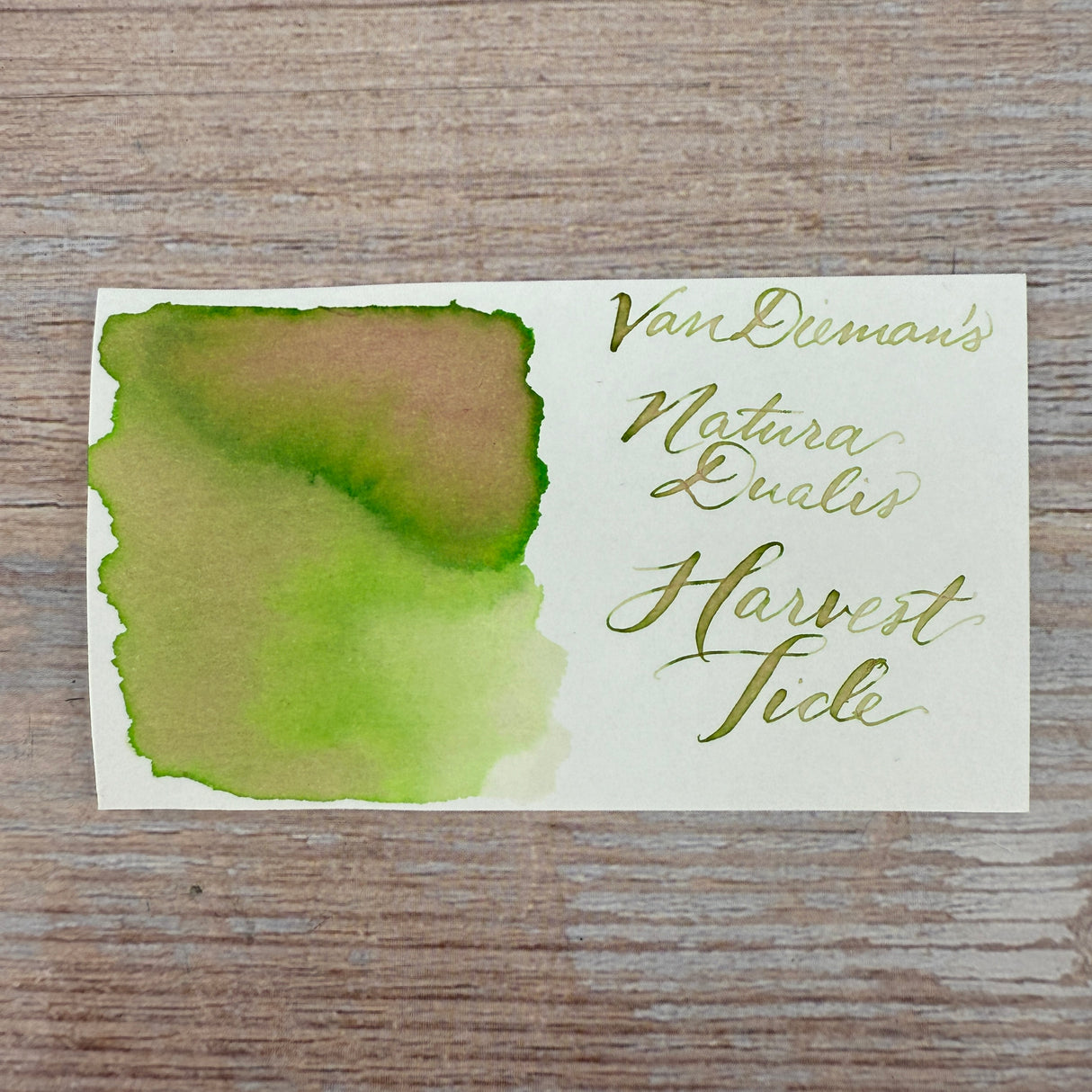 Van Dieman's Professional - Natura Dualis - Harvest Tide - 40ml Bottled Ink