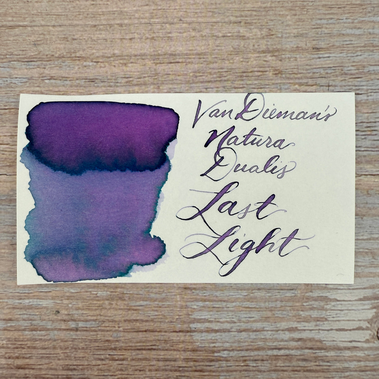 Van Dieman's Professional - Natura Dualis - Last Light - 40ml Bottled Ink